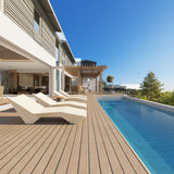 S - Shaped Pool Lounger, Ergonomic Design