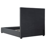 Maille - Panel Bed With Scalloped Headboard