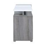 Zorra - Entertainment Unit With Bluetooth Speaker - Gray