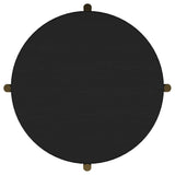 Benson - Round Table With Storage Shelf