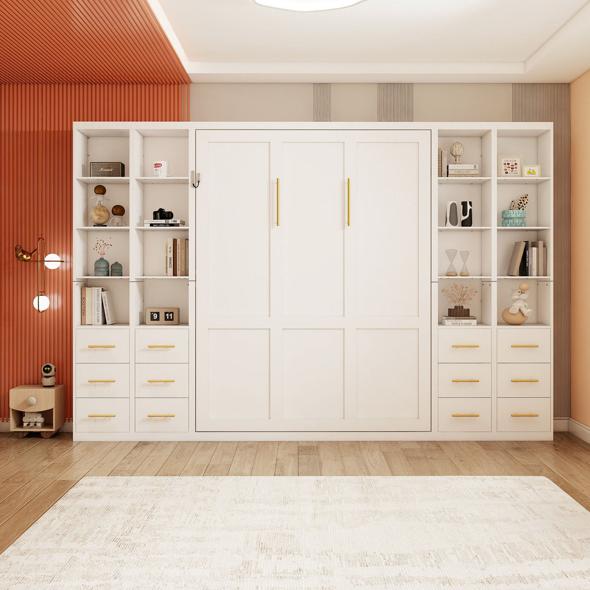 Multifunctional Vertical Murphy Wall Bed