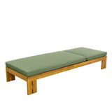 Outdoor Chaise Lounge With 5 Position Adjustable Backrest
