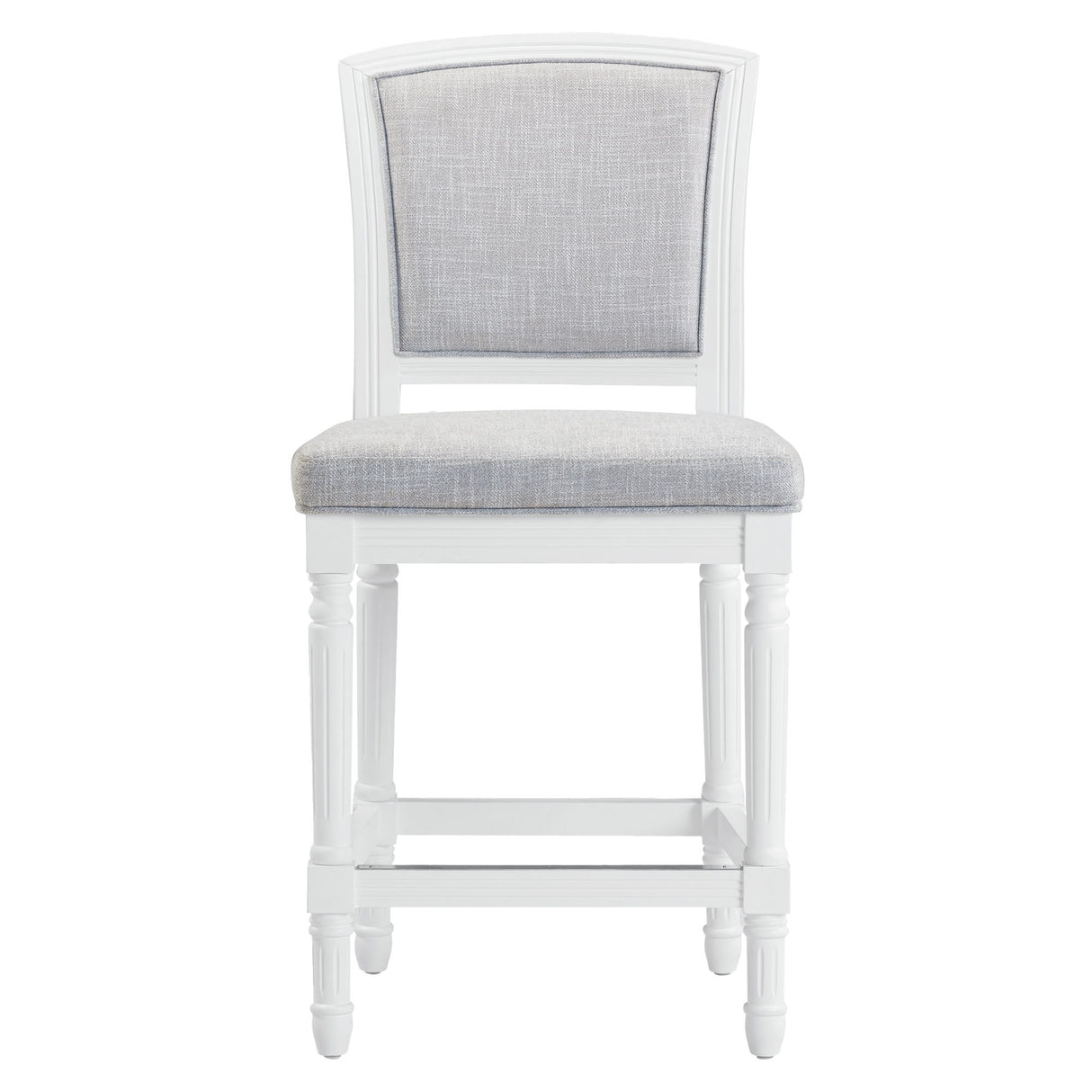 Stool With Upholstered Seat And Back