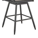 Crown - Outdoor Patio Swivel Bar Stool Set