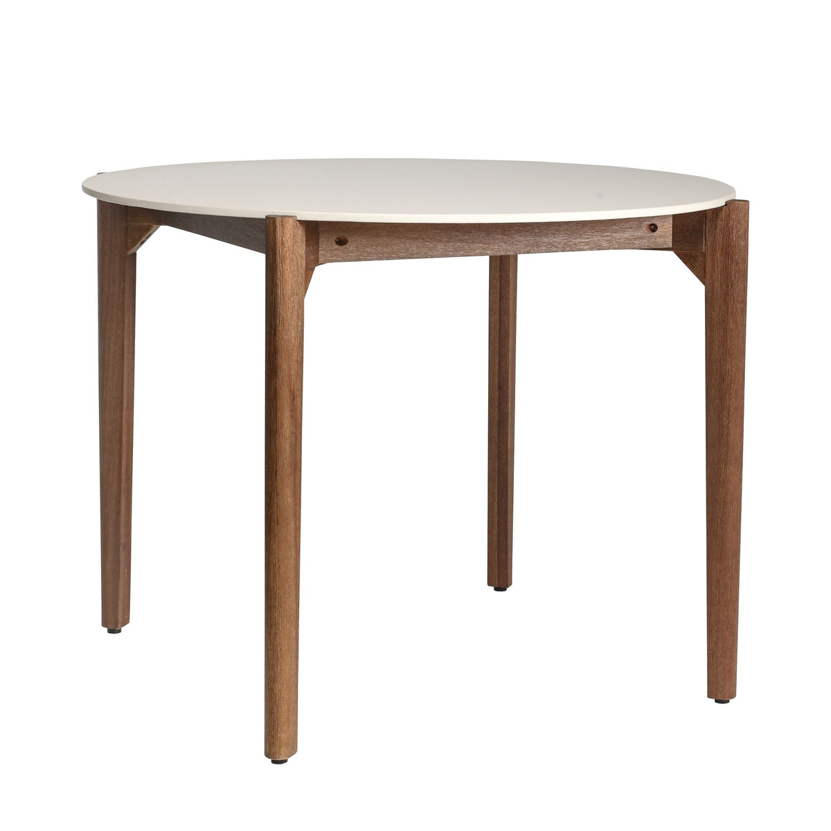 Cove - Eucalyptus & Rope 5-Piece Outdoor Dining Set - Brown & Almond milk