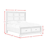 Romilly - Storage Bed