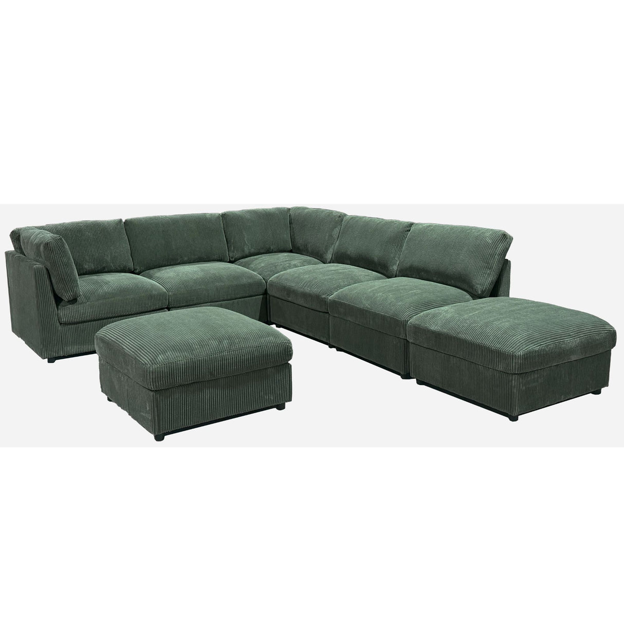 Modern Reversible Modular Sectional