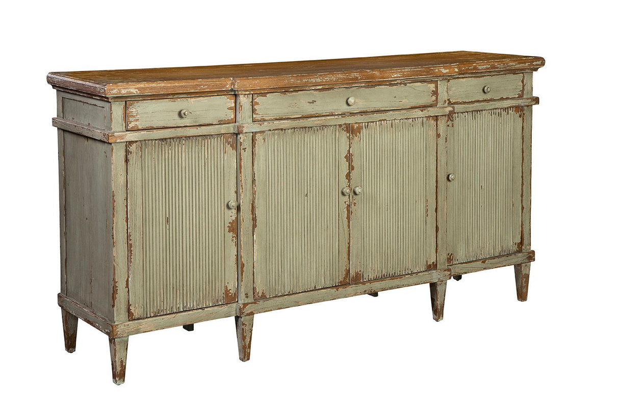 Kentwood - Sideboard - Light Brown / Green
