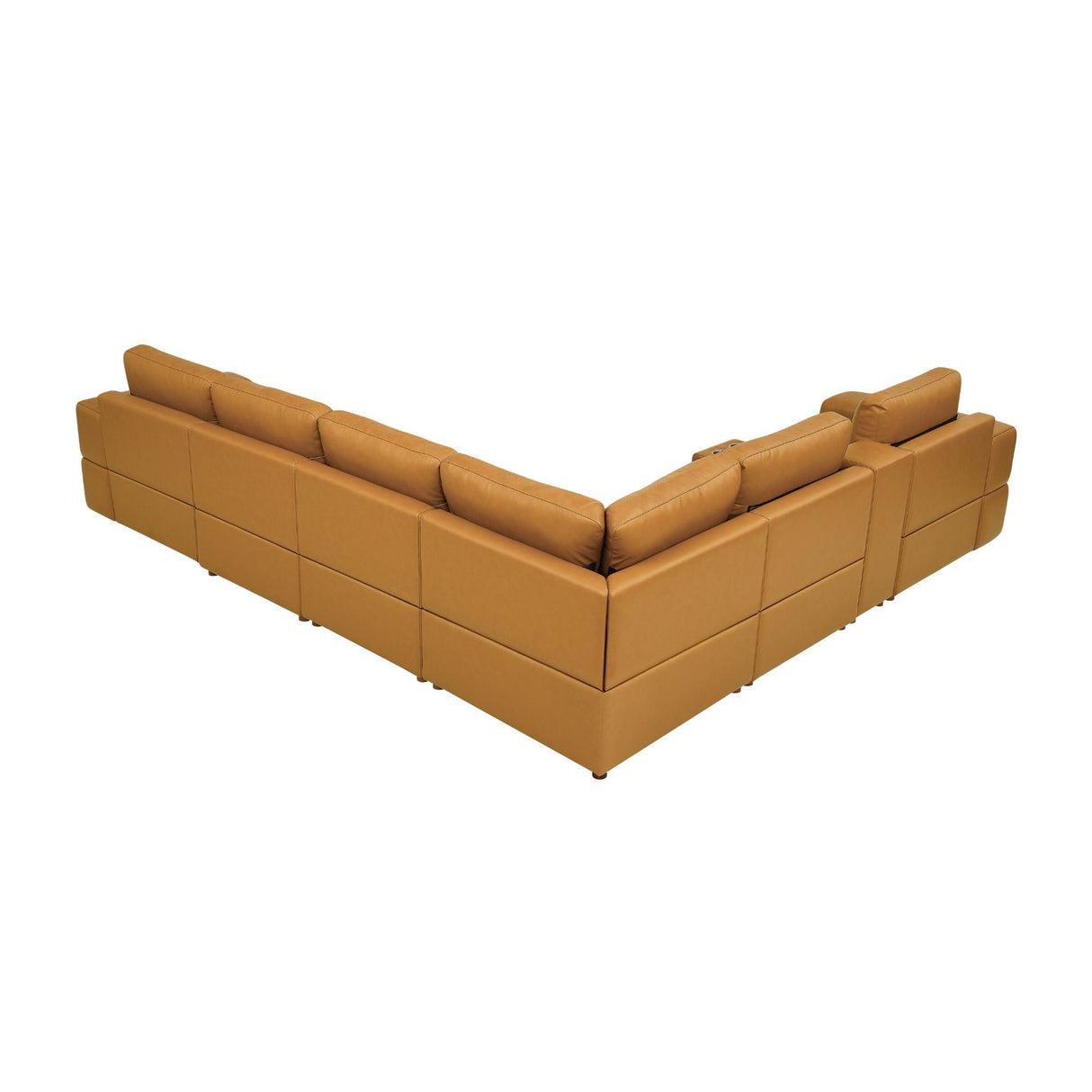 Modular Sectional With Large Square Arms