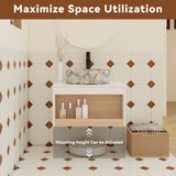 Floating Bathroom Vanity With Vessel Sink