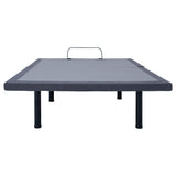 Negan Twin XL Adjustable Bed Base - Grey and Black
