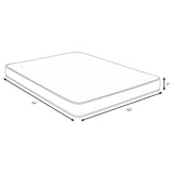 Kenyon 7-Inch Full Bamboo Cover Firm Foam Mattress