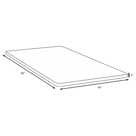 Eckard Queen Bunkie Board Foundation, Grey