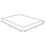Mercer 5-inch Queen Low Profile Box Spring Foundation