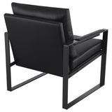 Goldbriar - Upholstered Track Arm Accent Chair - Black