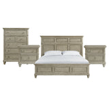 Whit-Ash - Panel Bedroom Set