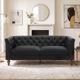 Chesterfield Sofa With Flared Arms For Living Room