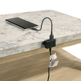 Jonas - Nightstand With USB - Natural