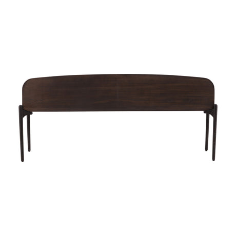 Estelle - Bench - Dark Brown / Beige
