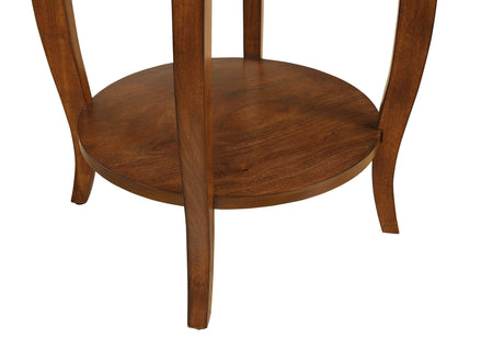 Alysa - Walnut Accent Table - Walnut - Accent Tables - Alpine Outlets