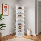 Rotating Shoe Rack Tower