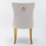 Nikki - Modern, High-End Tufted Dining Chair (Set of 2)