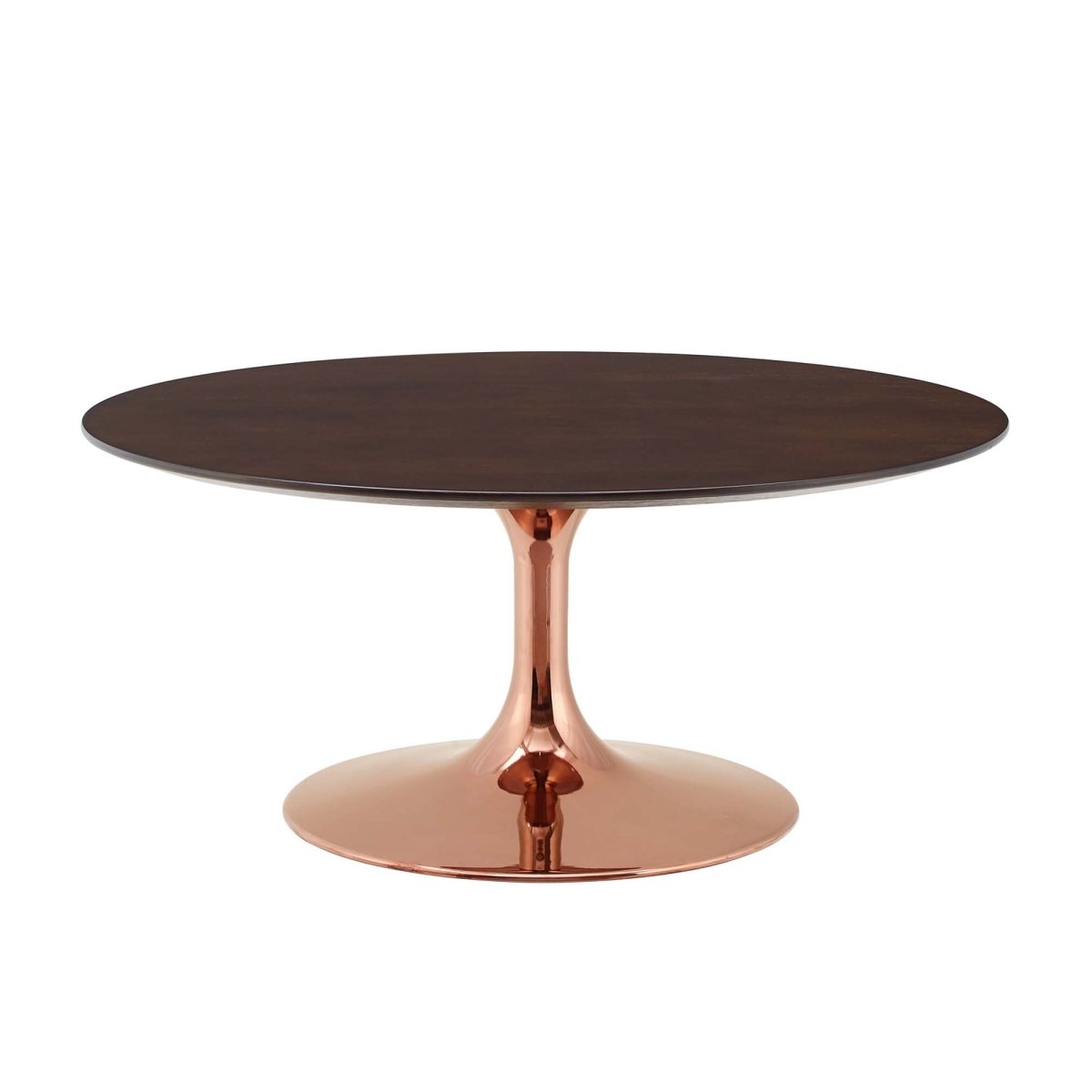 36 Inch Round Wood Pedestal Coffee Table - Coffee Tables available at Alpine Outlets in Denver