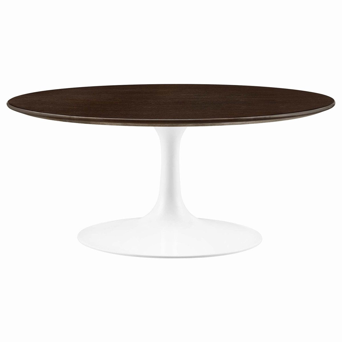 36 Inch Round Wood Pedestal Coffee Table - Coffee Tables available at Alpine Outlets in Denver