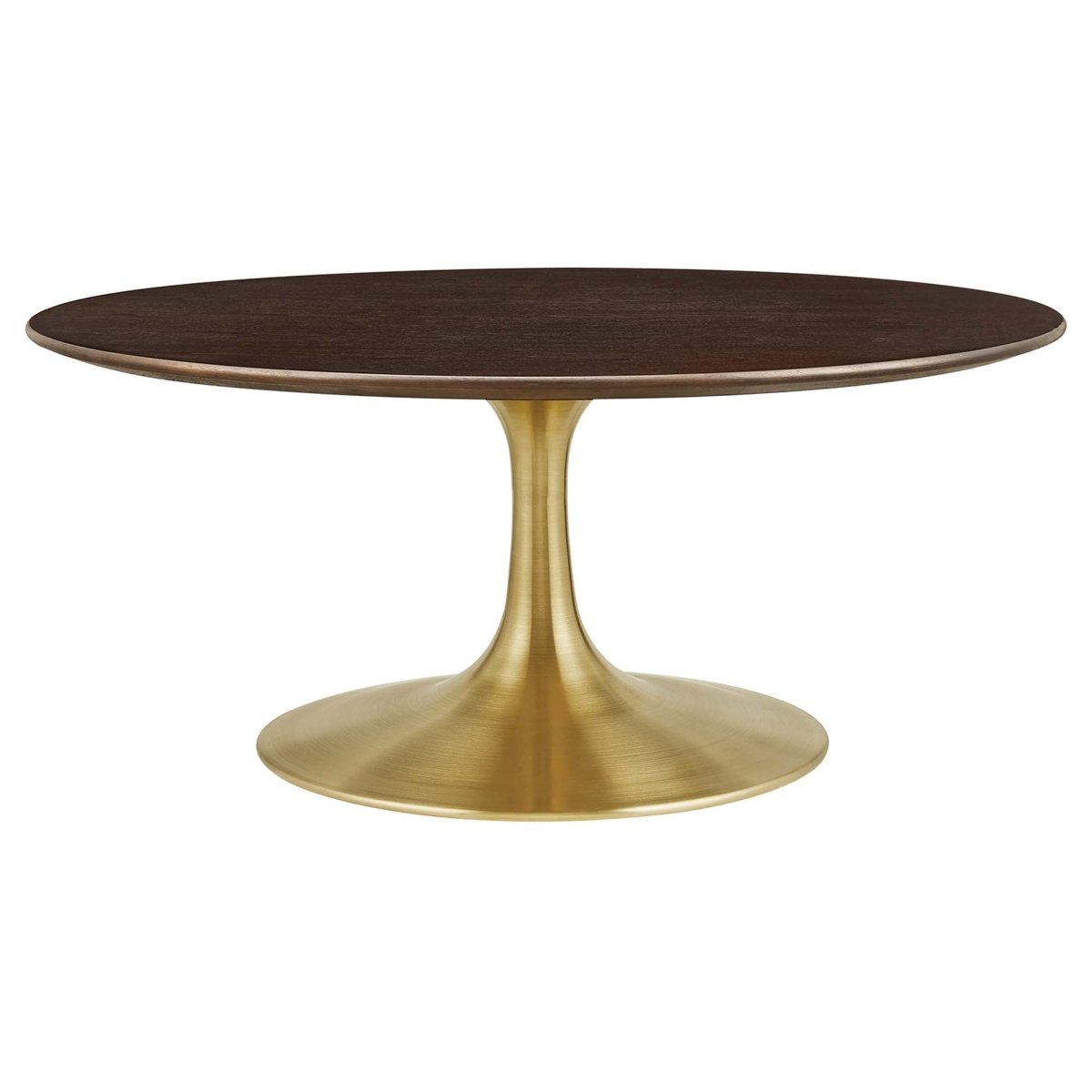 36 Inch Round Wood Pedestal Coffee Table - Coffee Tables available at Alpine Outlets in Denver