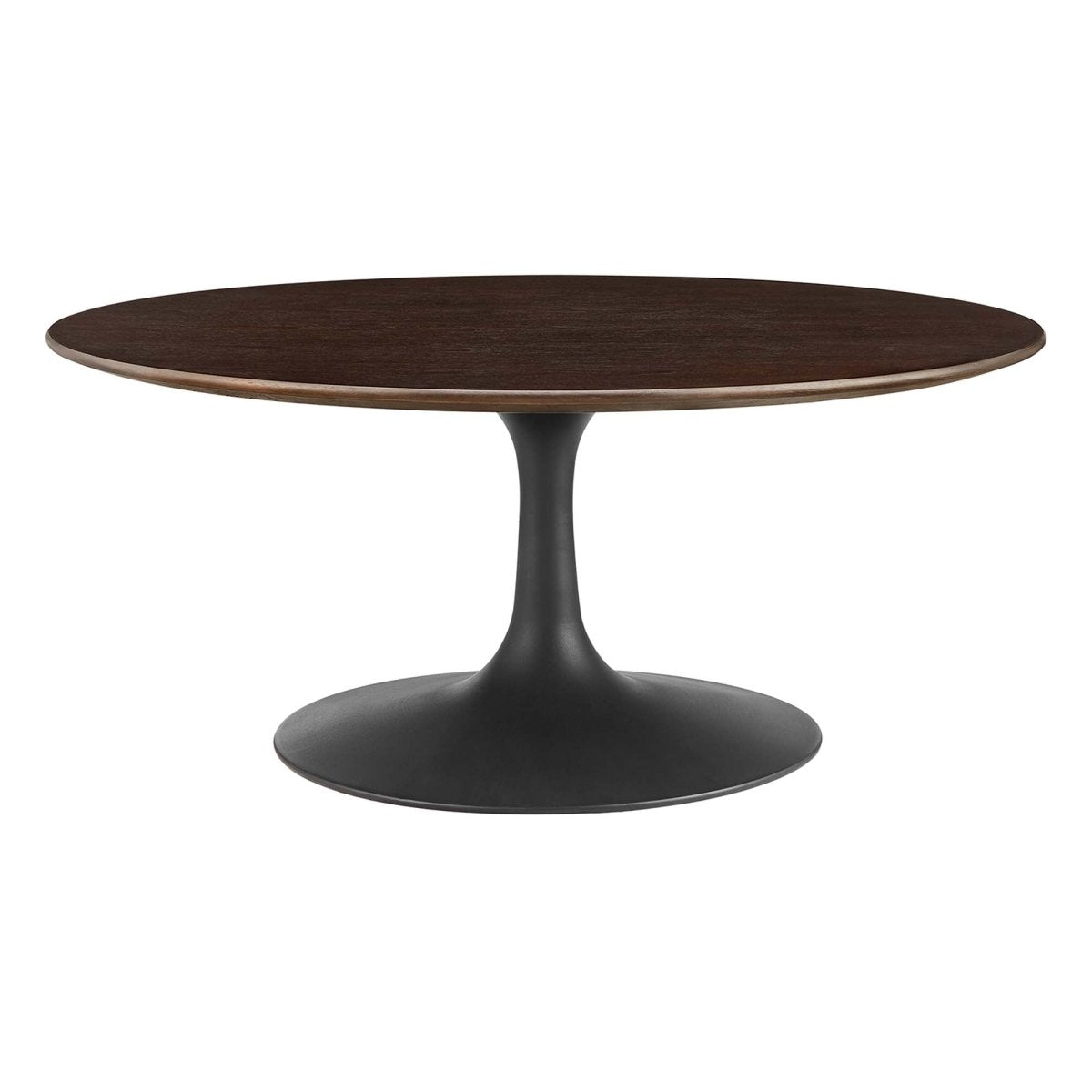 36 Inch Round Wood Pedestal Coffee Table - Coffee Tables available at Alpine Outlets in Denver