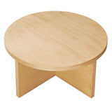 36 Inch Rustic Round Mango Wood Coffee Table - Coffee Tables available at Alpine Outlets in Denver