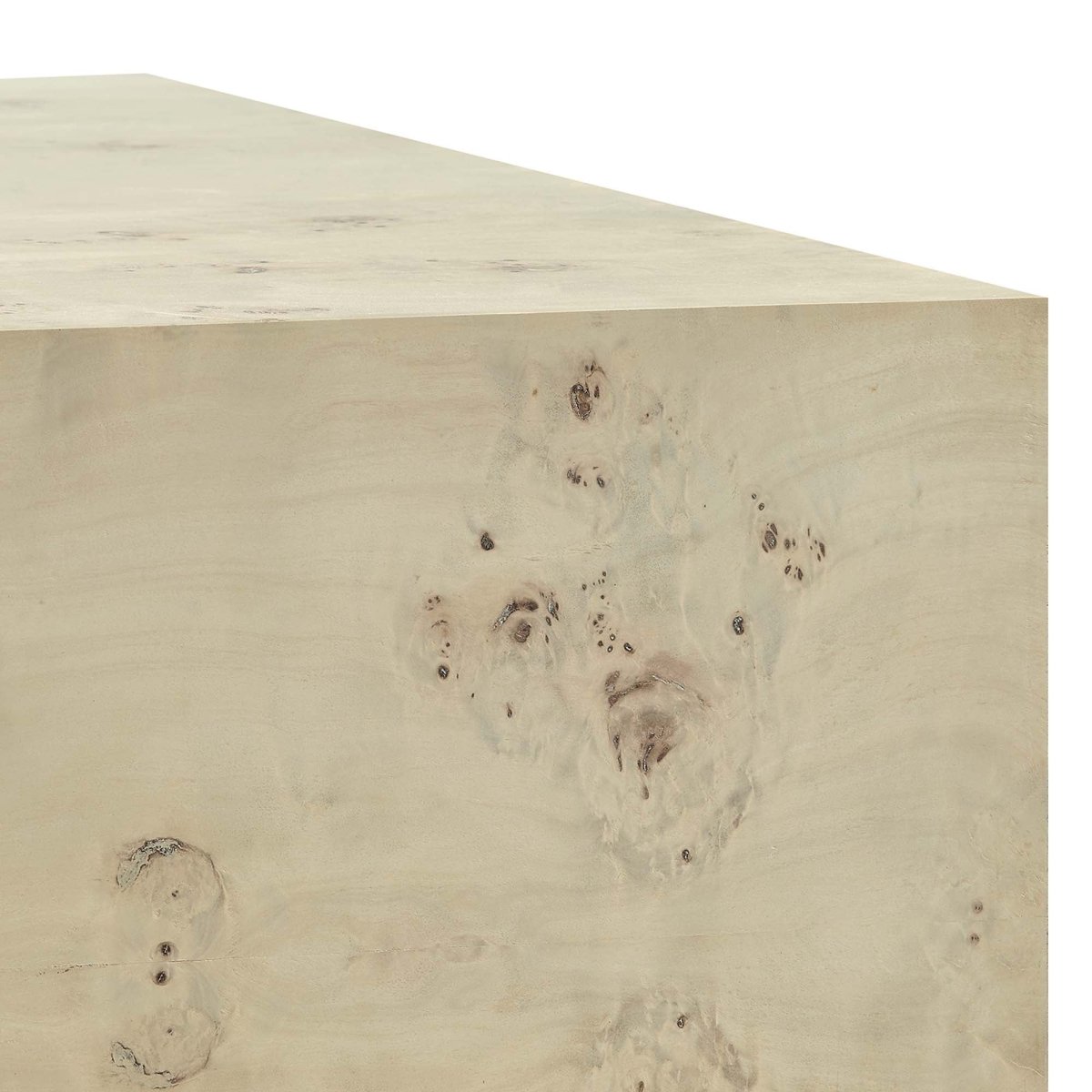 36 Inch Sophisticated Square Burl Wood Coffee Table - Coffee Tables available at Alpine Outlets in Denver