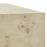 36 Inch Sophisticated Square Burl Wood Coffee Table - Coffee Tables available at Alpine Outlets in Denver