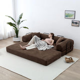 Convertible Foldable Floor Sofa Bed For Living Room