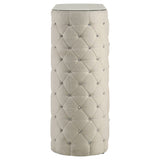 Sonya 5-Drawer Upholstered Chest of Drawers Ivory