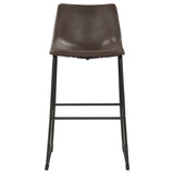 Armless Bar Stool (Set of 2) - Brown