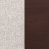 Zimmerlee 89-Inch Metal Eastern King Canopy Bed, Rust Brown