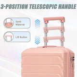 Spinner Luggage Set With Combination Lock