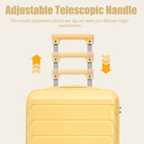 Hard Shell Travel Luggage With Scratch Resistant Surface
