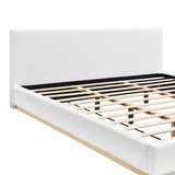 Elegant Upholstered Bed