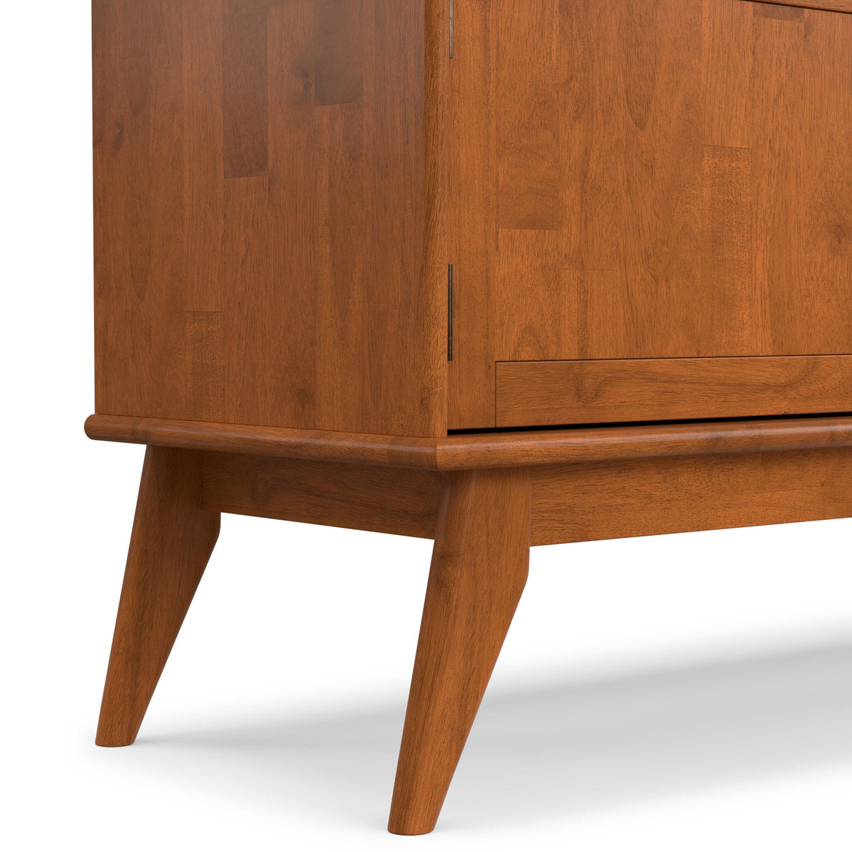Draper - Handcrafted Mid Century Low TV Media Stand