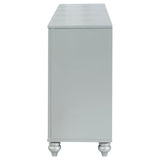 Arabesque - 6 Drawer Dresser - Silver