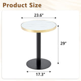 Elegant Round Bistro Table