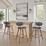 Fox - Mid-Century Bar Stool