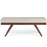 Chanelle - Mid-Century Ottoman Bench