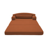 2 Seater Sofa Bed, Compact Foldable Floor Couch