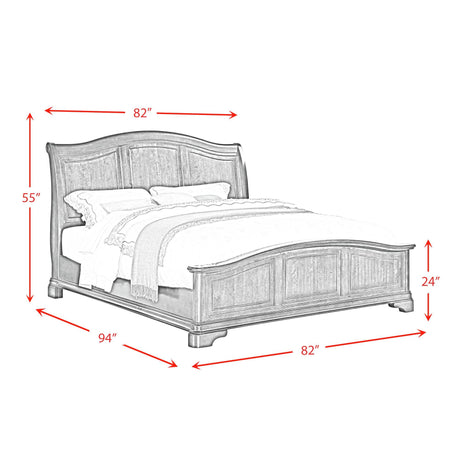 Cameron - Panel Bed