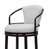 Otis - Upholstered Swivel Counter Height Barstool