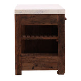 Russel - Island - Dark Brown / Beige