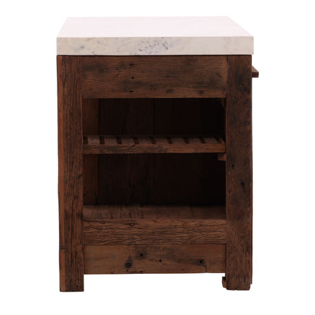 Russel - Island - Dark Brown / Beige